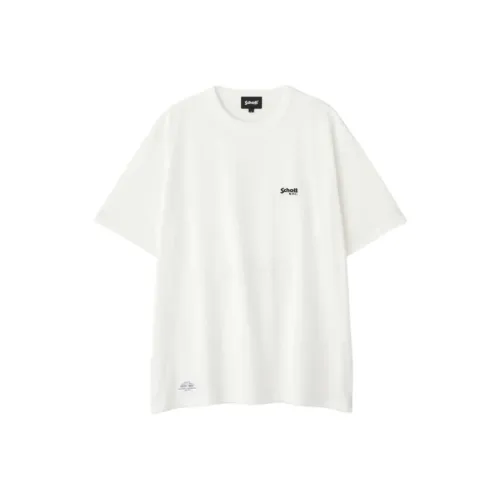 Schott N.Y.C. 화이트 남성 티셔츠