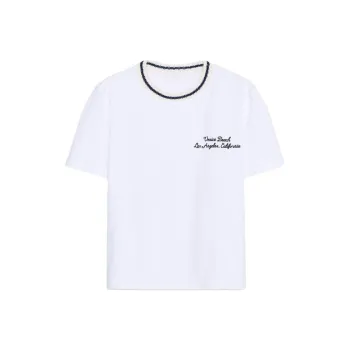 ZARA T Shirt Women's Frosted White