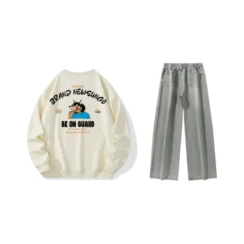 NSANG Sweatshirt Sets Unisex
