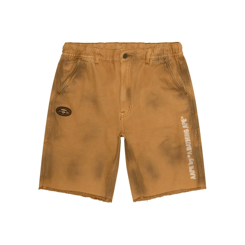 Aape SS25 Casual Shorts Men's Brown BGD-0