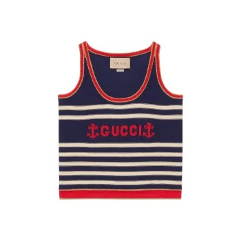 GUCCI Camisoles Women's Marine Blue
