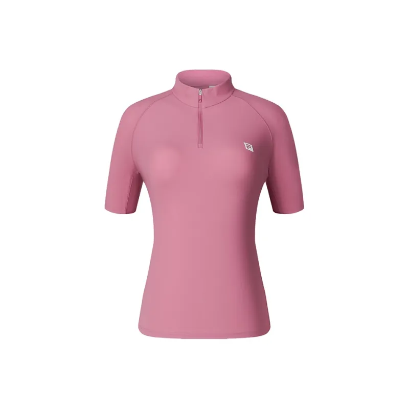 FILA Raglan Sleeve T Shirt Women's Spring Plum Red-0