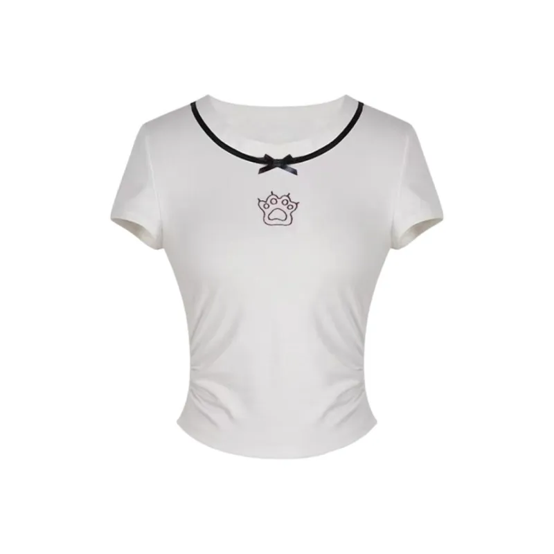 PLAY BUSH T Shirt Women's White-0