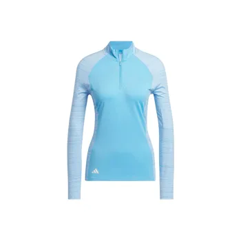 Adidas Raglan Sleeve T-Shirt Women's Half Blue