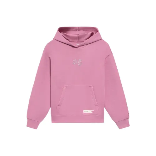 LINING Sports Trend Series Sweatshirts Women's Dark Rosy Red