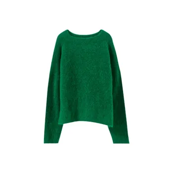YUMOMO STAR Sweater Women's Elf Green