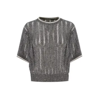 Brunello Cucinelli Dazzling Crewneck Jumper