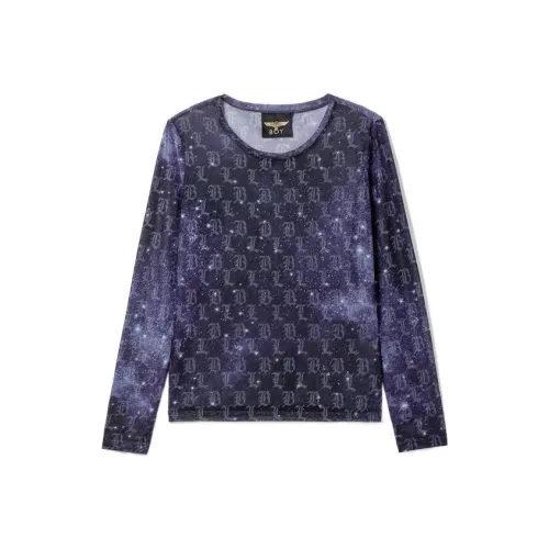 Boy London T Shirts Women's Purple