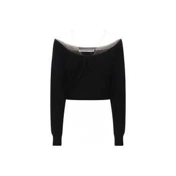 Alexander Wang Cropped Hoodie