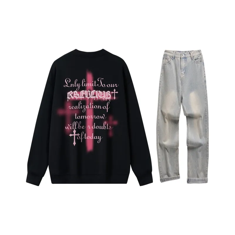 VniVerseVClub Sweatshirt Set Unisex-10