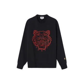 KENZO Classic Tiger Head Sweatshirts Women's Black