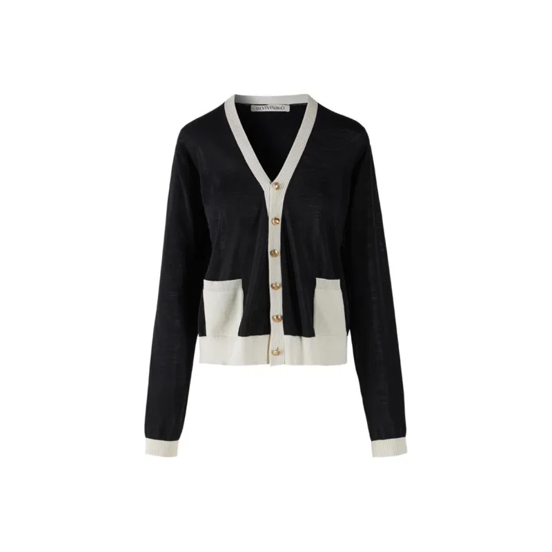III VIVINIKO Knitwear Women's Black-0