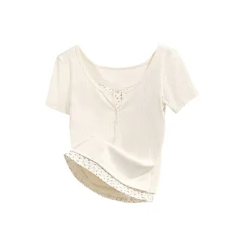 TOUCH T Shirts Women's Apricot