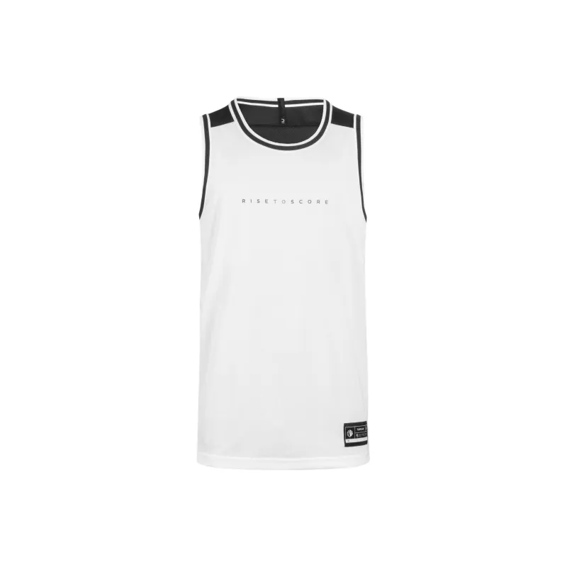 DECATHLON TARMAK Basketball Jerseys Unisex Black White-0