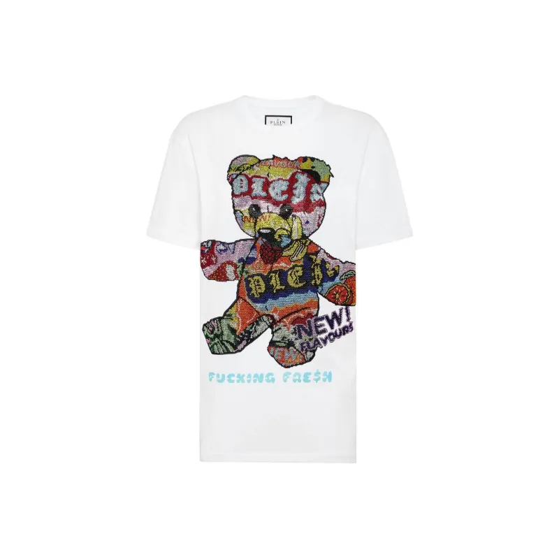 PHILIPP PLEIN Tutti Frutti Cotton T shirt-0
