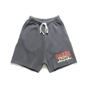 RRR 123 FW24 Casual Shorts Men's Vintage Black