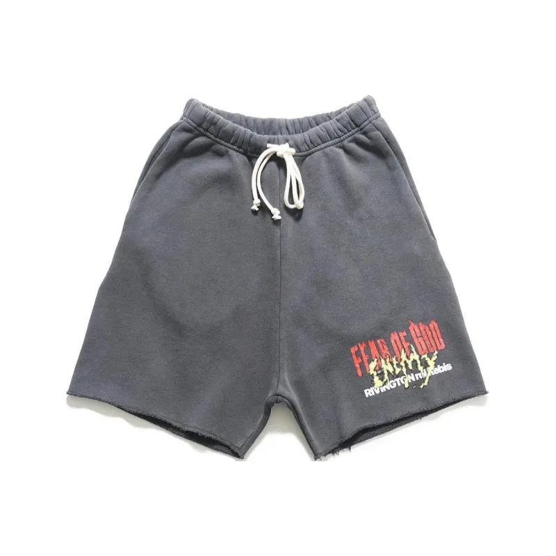 RRR 123 FW24 Casual Shorts Men's Vintage Black-0