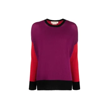 MARNI FW22 Sweater Women's Grape Purple