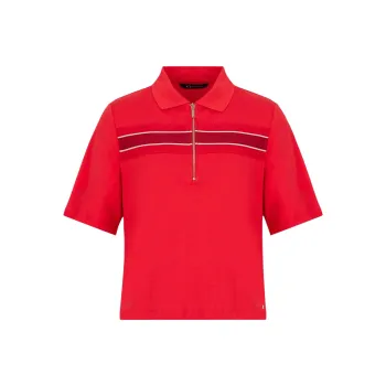 ARMANI EXCHANGE Polo Shirts Women's Red