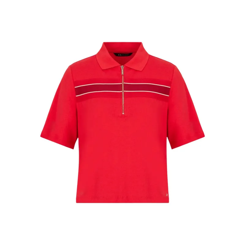 ARMANI EXCHANGE Polo Shirts Women's Red-0
