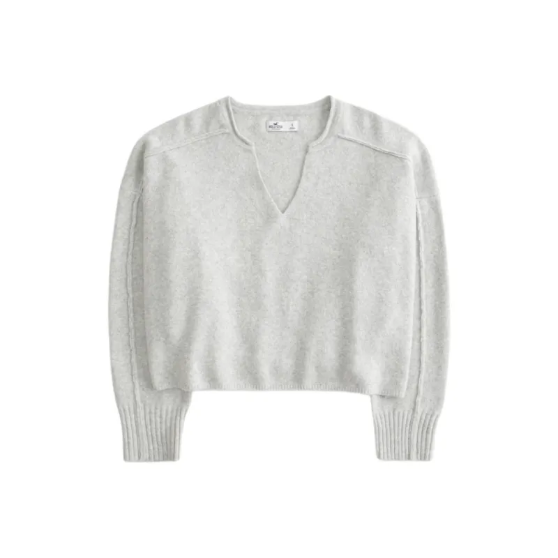 Hollister Sweaters Women's Gray-0