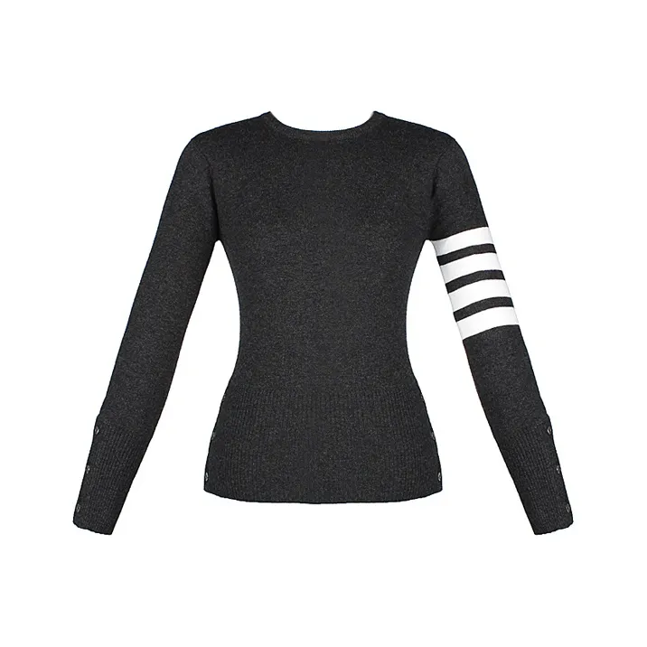 THOM BROWNE 4 Bar Crewneck Jumper-0