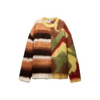 ZARA Sweater Women's Multicolor