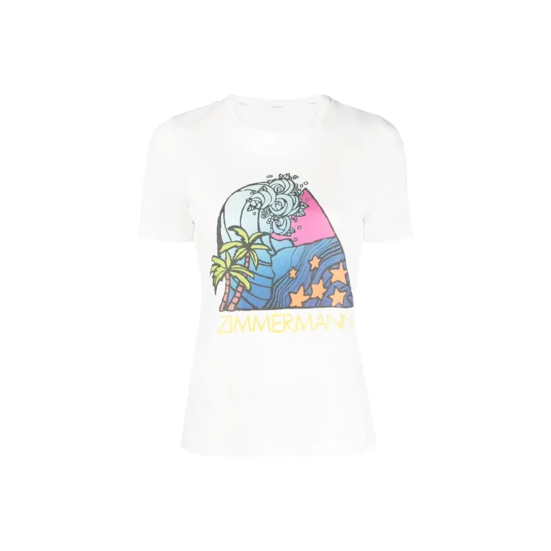 Zimmermann T-Shirt Women's White-0