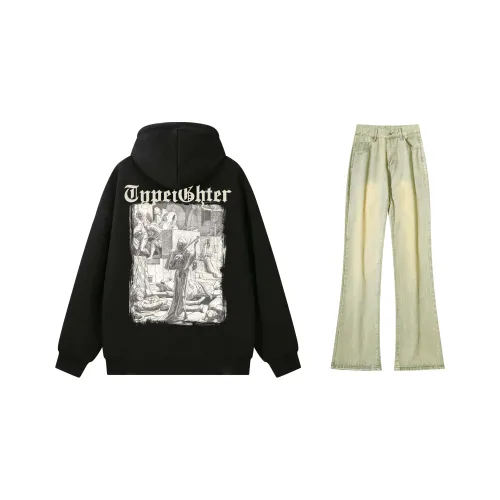 TYPERIGHTER Sweatshirt Set Unisex