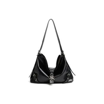 JACD PU Portable Crossbody Bag, Shoulder Bag Regular Women's Black/Blue