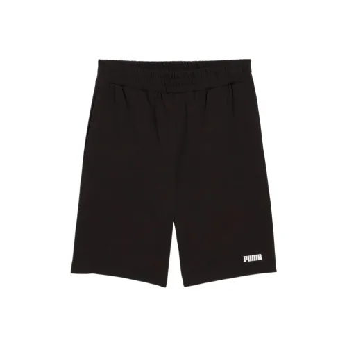 PUMA Ess LogoSHORTS JERSEY 10' Casual Shorts Men's Black 01