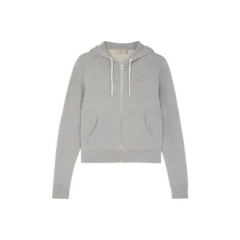 Maison Kitsune Logo Appliqué Cotton Hoodie