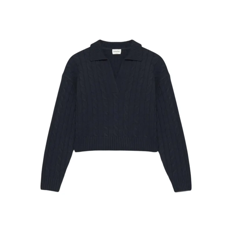ARITZIA Sunday Best Lottie Sweater Women's Admiral/Admiral Color-0