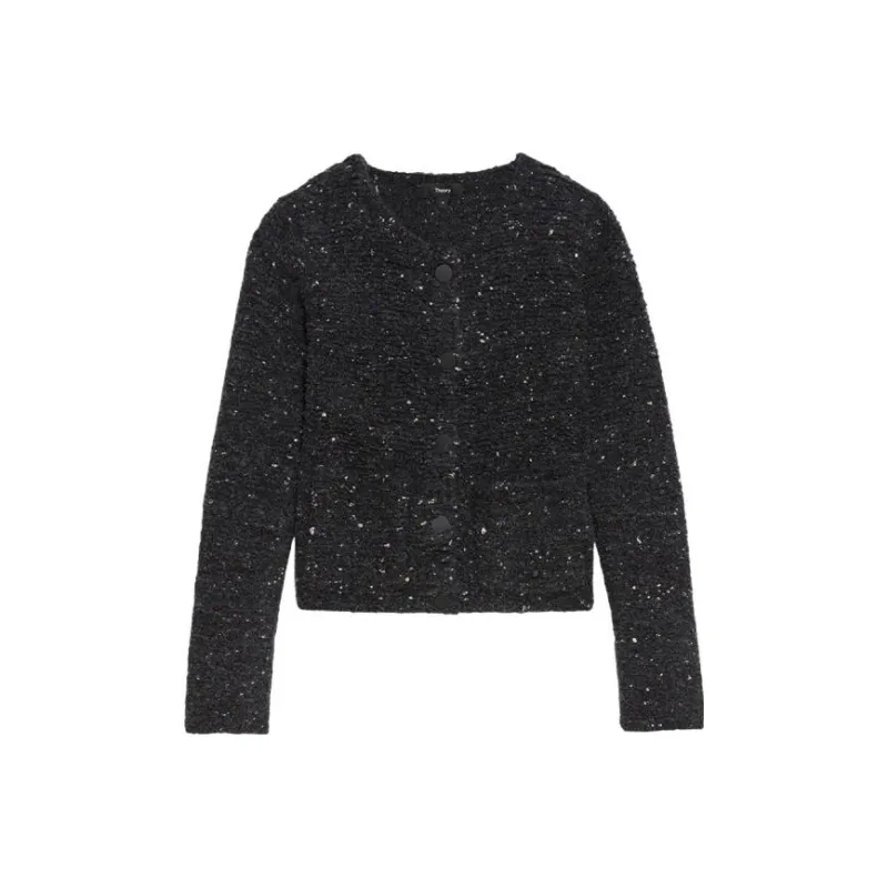 THEORY Sweater Women's Charcoal Gray-0