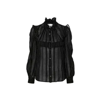 ISABEL MARANT ETOILE Striped Blouse