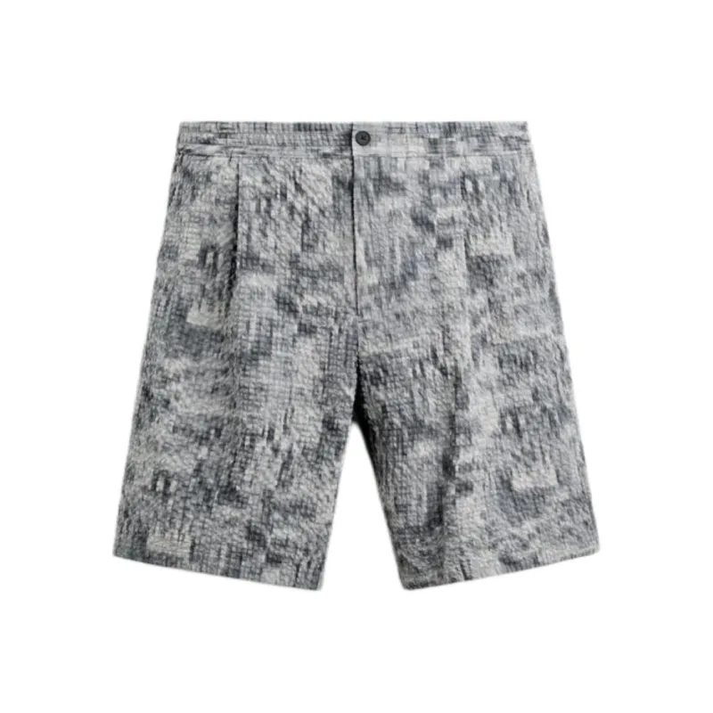 ZARA Casual Shorts Men Print-0