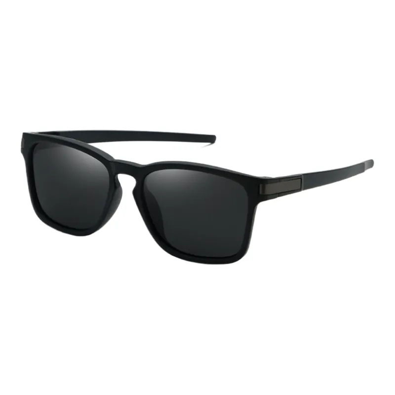 SOMAN TR/Memory Plastic Metal Irregular Shape Sunglasses Unisex-7