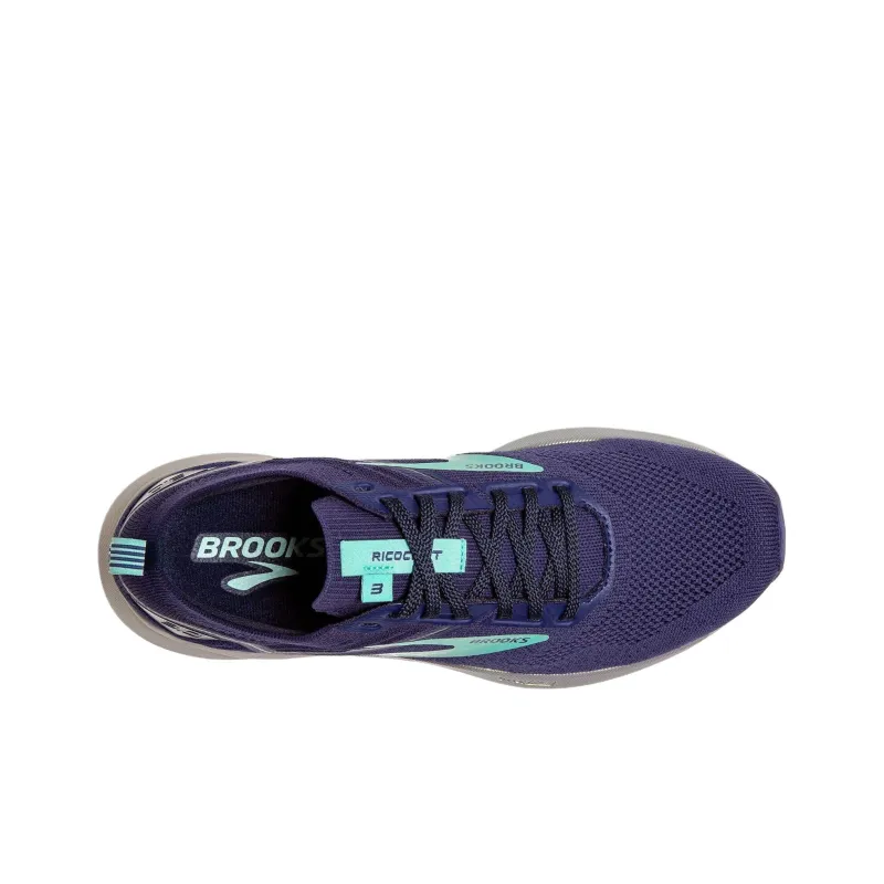 Brooks Abrasion Resistant Breathable Low Top Running Shoes Women's Purple-4