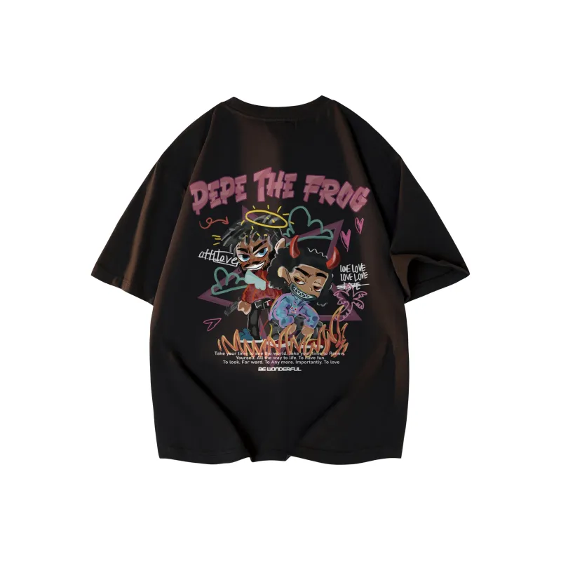 Pepe The Frog T Shirts Unisex-8