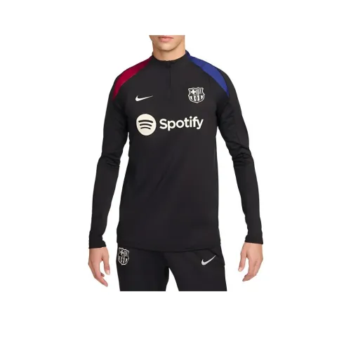 Nike FC Barcelona Soccer Jerseys Men's Black