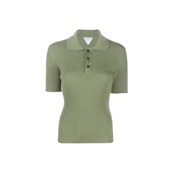 Bottega Veneta Polo Shirts Women's Green