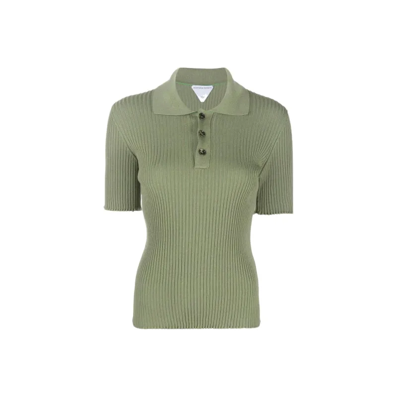 Bottega Veneta Polo Shirts Women's Green-0