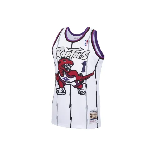 NBA Toronto Raptors Tracy McGrady Basketball Jerseys Men's White