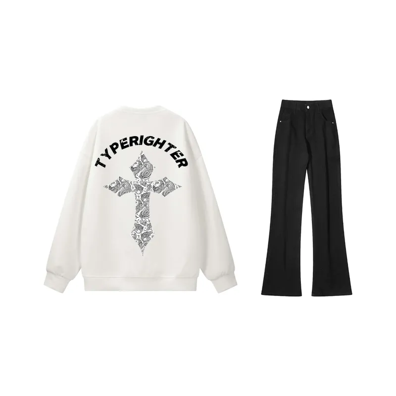 TYPERIGHTER Sweatshirt Set Unisex-14