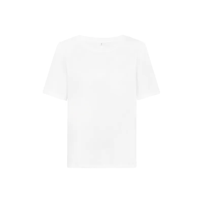 MEIYANG T Shirts Women's White-0