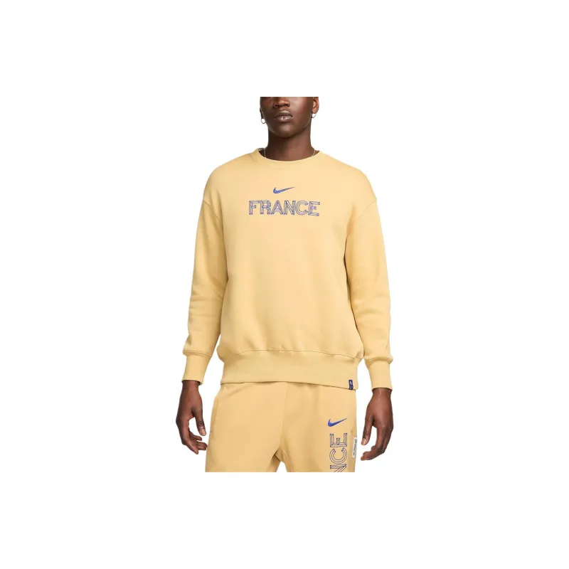 Nike FFF Phoenix Fleece Sweatshirt Women's Gold-0