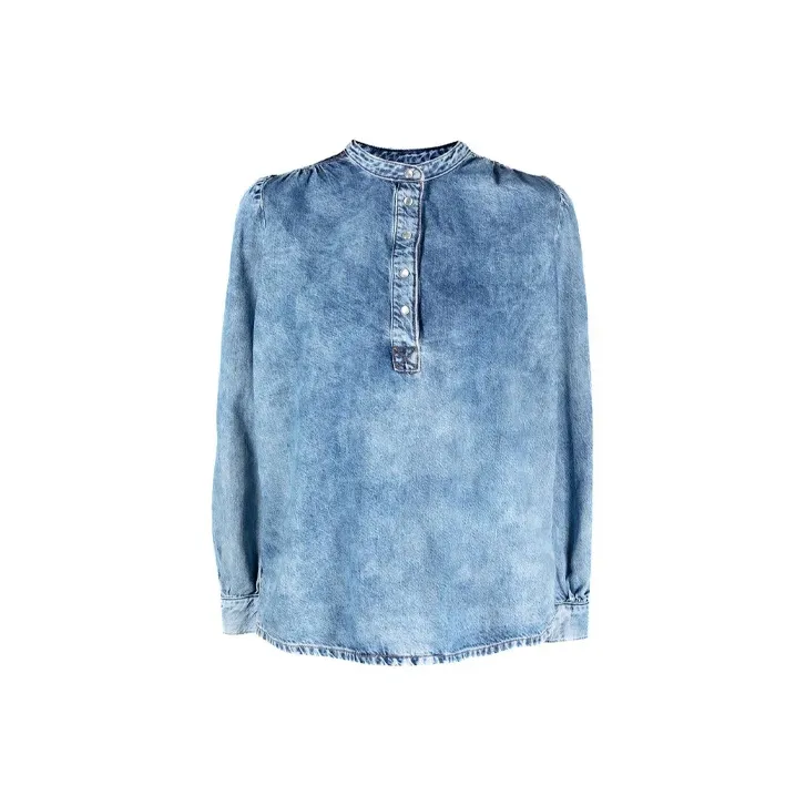 GANNI Shirts Women's Blue-0