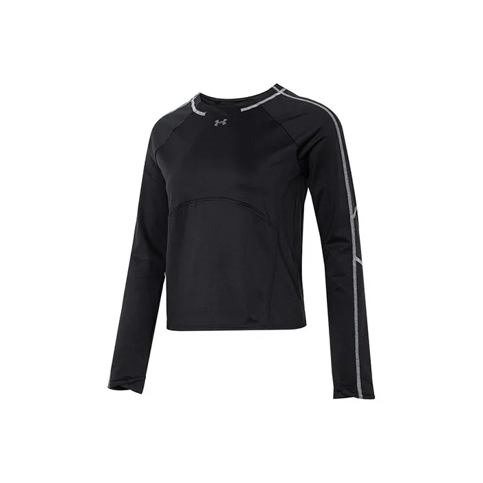 Under Armour Raglan Sleeve T Shirt Women's Black-0