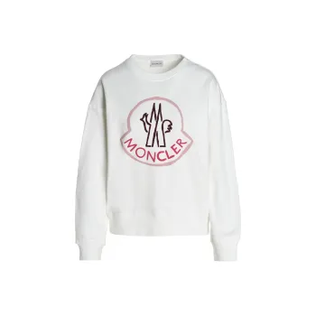 Moncler SS22 Sweatshirt Women's White