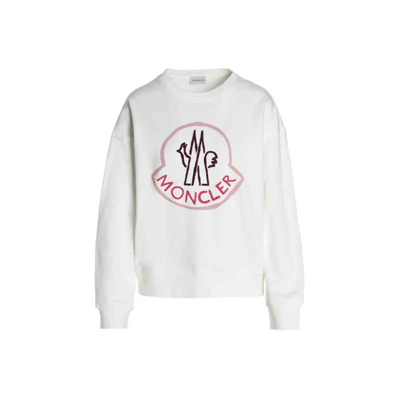 Moncler SS22 Sweatshirt Women's White-0
